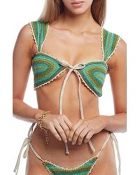 CAPITTANA - Lucy Degrade Crochet Bikini Top - Lyst