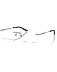 Arnette - 58Mm Rectangle Optical Glasses - Lyst