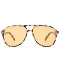 Le Specs - Tragic Magic 56Mm Aviator Sunglasses - Lyst