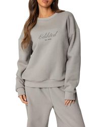 Edikted - Get Crewneck Sweatshirt - Lyst