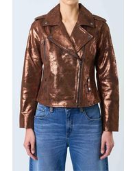 Velez - Leather Biker Jacket For - Lyst