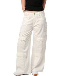 Blank NYC - Low Rise Cargo Jeans - Lyst