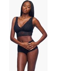 Cosabella - Carmela Curvy Plunge Bralette - Lyst