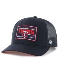 '47 - Minnesota Twins Hardline Trucker Adjustable Hat - Lyst