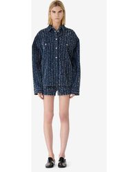 IRO - Velini Denim Shirt Jacket - Lyst