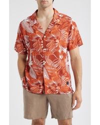 BOSS - Beach Camp Shirt - Lyst