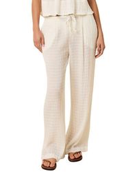 Solid & Striped - The Ashling Textured Semisheer Cover-Up Pants - Lyst