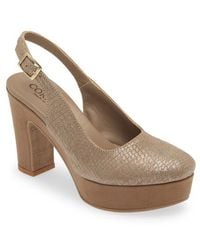 Cordani - Torrie Platform Slingback Pump - Lyst