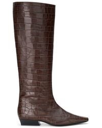 STAUD - Wally Flat Knee High Boot - Lyst