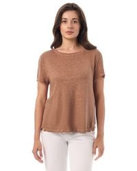 Equipment - Linen Tee - Lyst