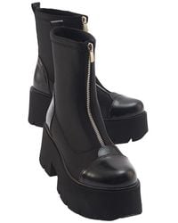 Prologue Shoes - Bray Patent Chunky Boot - Lyst