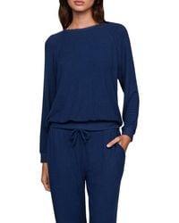 Eberjey - Cozy Time Lounge Pullover - Lyst