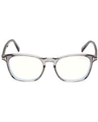Tom Ford - 52Mm Square Optical Glasses - Lyst