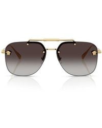Versace - 60Mm Square Sunglasses - Lyst