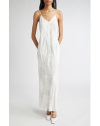 Stella McCartney - Wildcat Print Silk Gown - Lyst