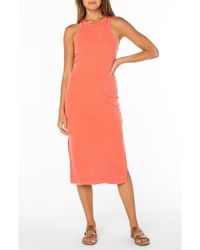 Roxy - Emilia Racer Tank Midi Dress - Lyst