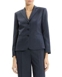 Theory - Shrunken Three-Button Jacket - Lyst