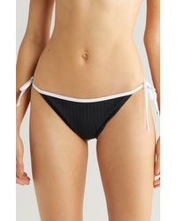 Solid & Striped - Iris Rib Bikini Bottoms - Lyst