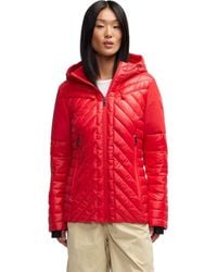 Pajar - Esmay Lightweight Mixed Media Quilted Packable Puffer - Lyst