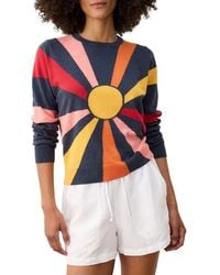 Marine Layer - Exploded Sun Icon Sweater - Lyst