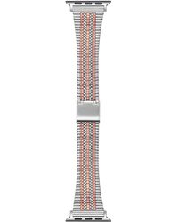 The Posh Tech - Eliza Stainless Steel Apple Watch® Watchband - Lyst