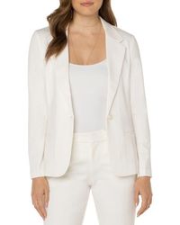 Liverpool Los Angeles - Liverpool Fitted Knit Blazer - Lyst