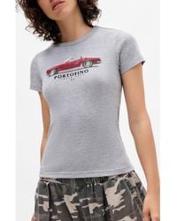 BDG - Portofino Cotton Graphic Baby Tee - Lyst