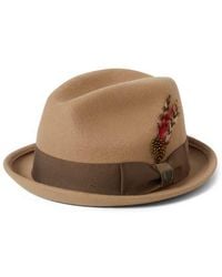 Brixton - Gain Wool Fedora - Lyst