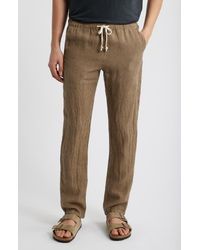 Alex Crane - Bo Linen Drawstring Pants - Lyst