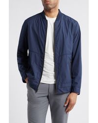 Johnston & Murphy - Xc4 Knit Collar Water Resistant Jacket - Lyst