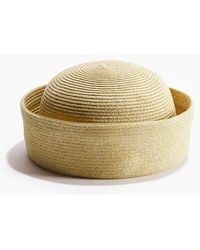 H&M - Straw Sailor Hat - Lyst