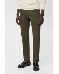 Mango - Barna Slim Fit Stretch Twill Chino Pants - Lyst