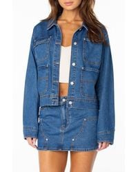 Roxy - Reel Life Denim Jacket - Lyst