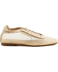 Andrea Gomez - Antonia Clear Mesh Flat - Lyst
