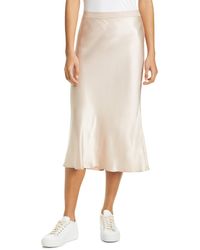 Rails Linen Freya Midi Skirt in Parchment (White) - Lyst