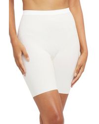 Spanx - Spanxshape Invisible Cotton Blend Shorts - Lyst
