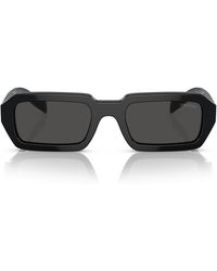 Prada - 52mm Irregular Sunglasses - Lyst