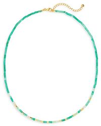 Monica Vinader - Delphi Beaded Necklace - Lyst