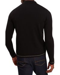 Ted Baker - Lysand Cotton & Wool Zip-Up Jacket - Lyst