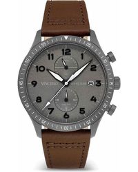 Vincero - Altitude Chronograph Fabric Strap Watch, 43Mm - Lyst