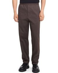Theory - Relaxed Tapered Pull-On Trousers - Lyst