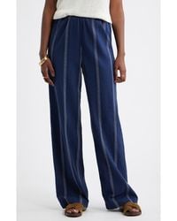Caslon - Cotton Blend Dobby Pull-On Pants - Lyst