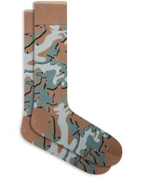 Bugatchi - Camouflage Dress Socks - Lyst