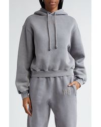 Alexander Wang - Gender Inclusive Relaxed Fit Essential Terry Cloth Hoodie - Lyst