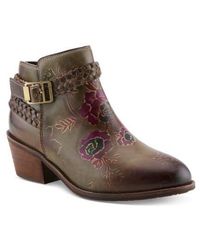 Spring Step - Across Bootie - Lyst