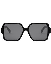 Celine - Triomphe 60Mm Square Sunglasses - Lyst