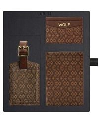 Wolf - Signature Passport, Card Case & Luggage Tag Gift Set - Lyst