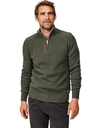 aubi - Pelham Zip Neck Sweater - Lyst