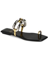 Jeffrey Campbell - Guilded-2 Toe Loop Sandal - Lyst