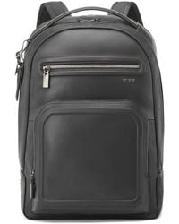 Tumi - Harrison Warren Leather Backpack - Lyst